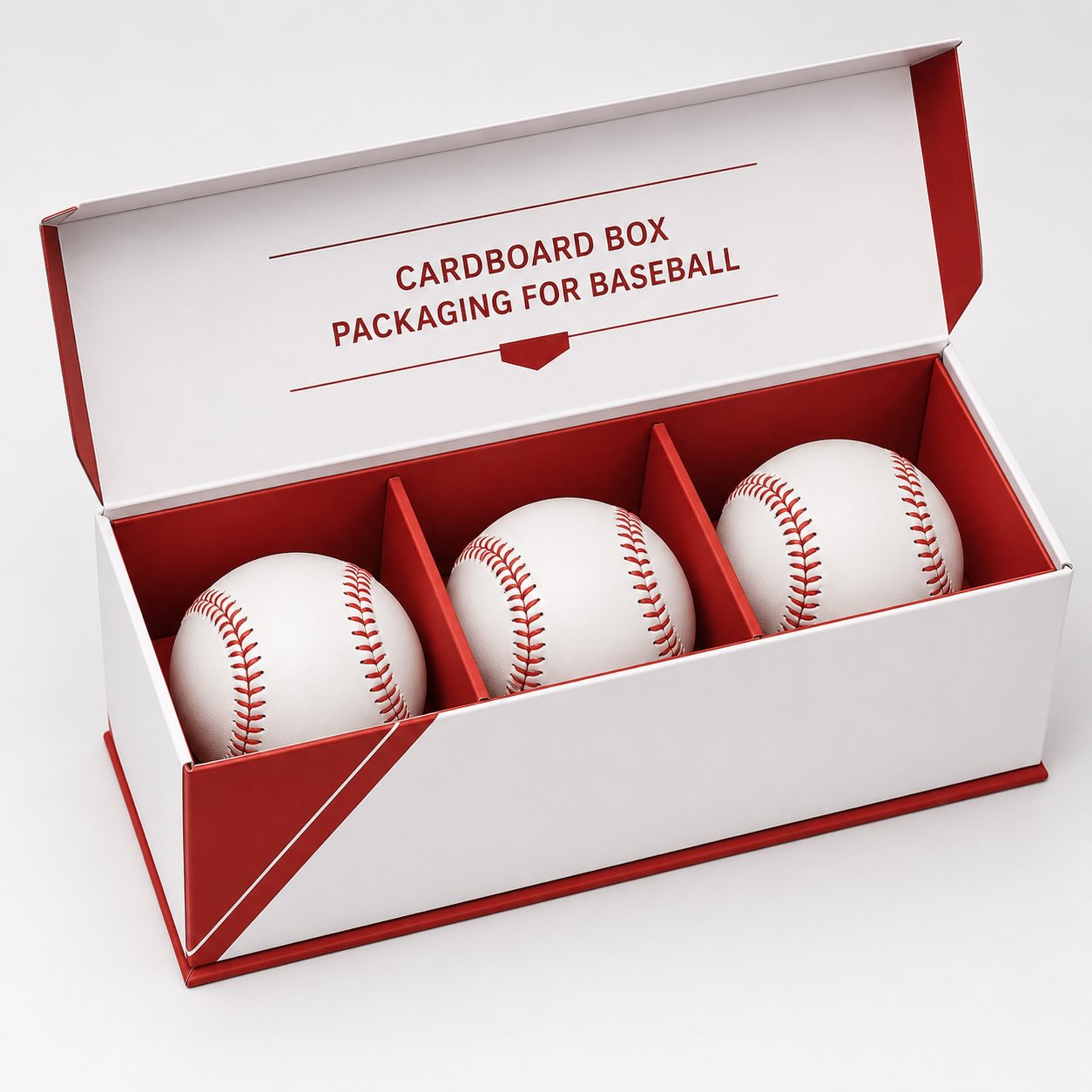  Baseball Box with Three Balls