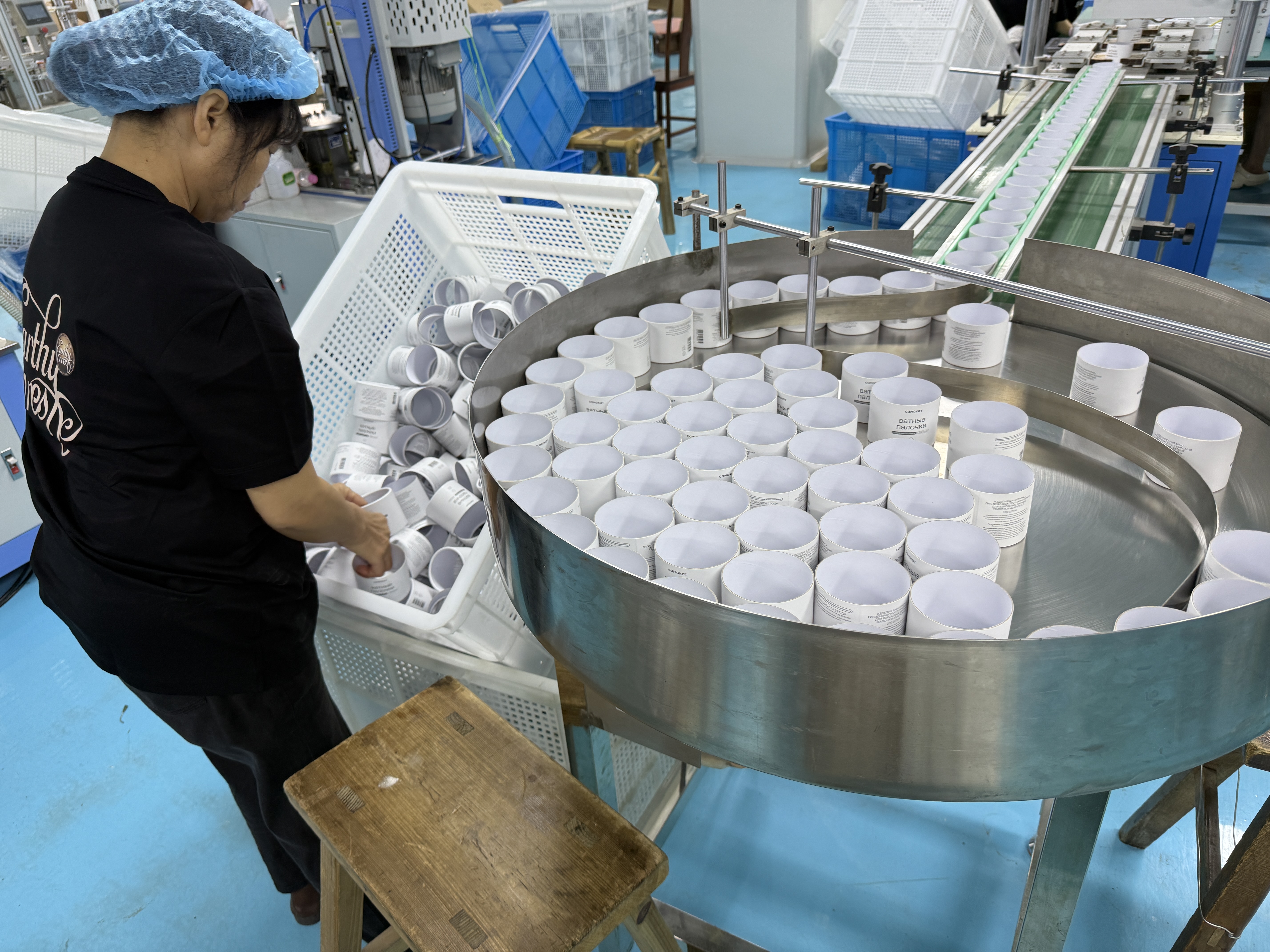 Quality inspection of printed paper before tube conversion